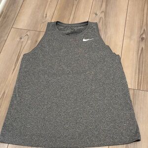 Nike Charcoal Sleeveless Top